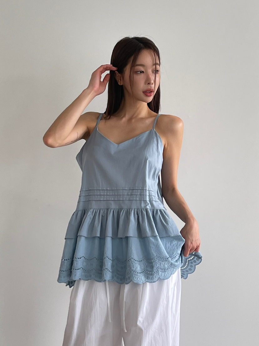 ANOTHER AVENUE韓國直郵東大門實拍女裝新品職業時尚吊帶背心ANOTHER AVENUE吊帶/背心