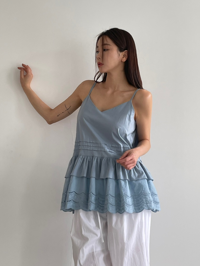 ANOTHER AVENUE韓國直郵東大門實拍女裝新品職業時尚吊帶背心ANOTHER AVENUE吊帶/背心