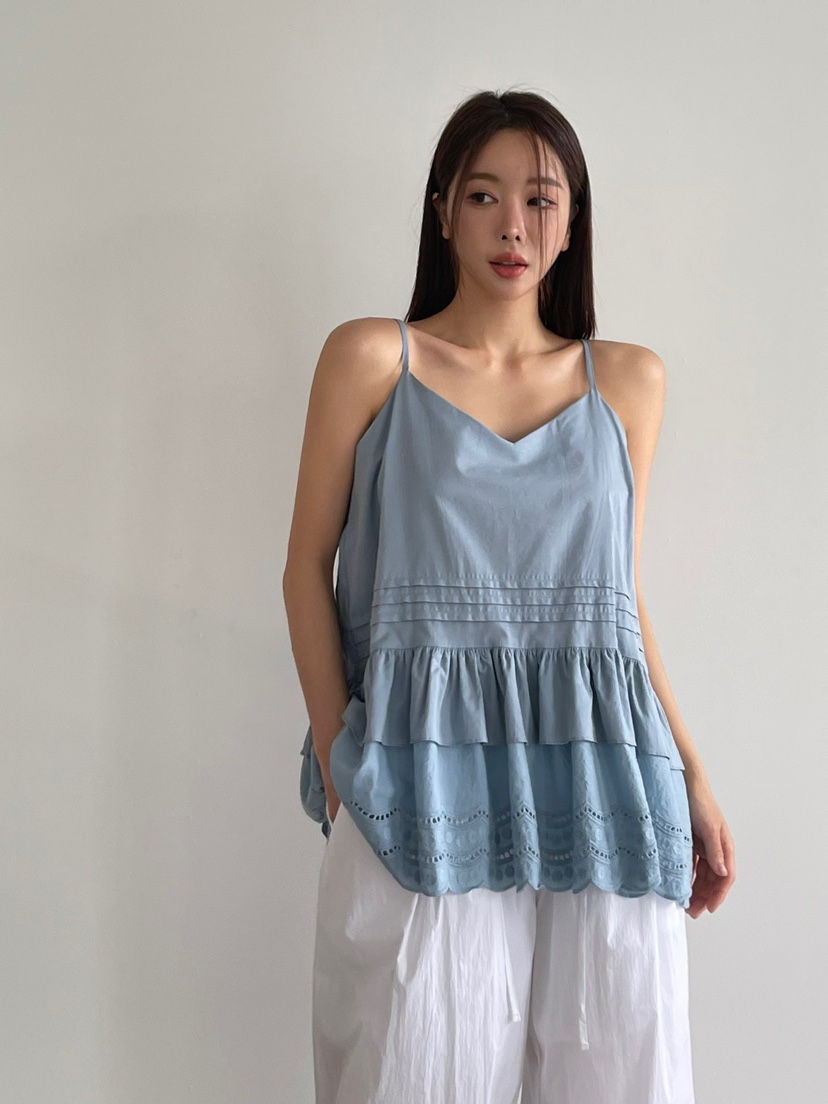 ANOTHER AVENUE韓國直郵東大門實拍女裝新品職業時尚吊帶背心ANOTHER AVENUE吊帶/背心