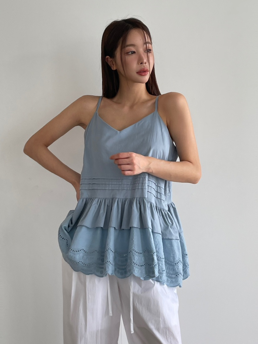 ANOTHER AVENUE韓國直郵東大門實拍女裝新品職業時尚吊帶背心ANOTHER AVENUE吊帶/背心