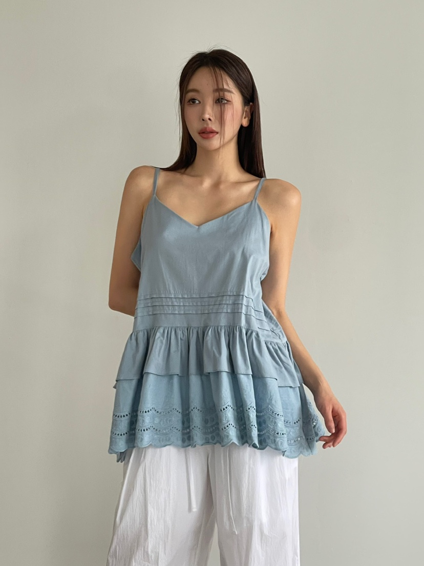 ANOTHER AVENUE韓國直郵東大門實拍女裝新品職業時尚吊帶背心ANOTHER AVENUE吊帶/背心
