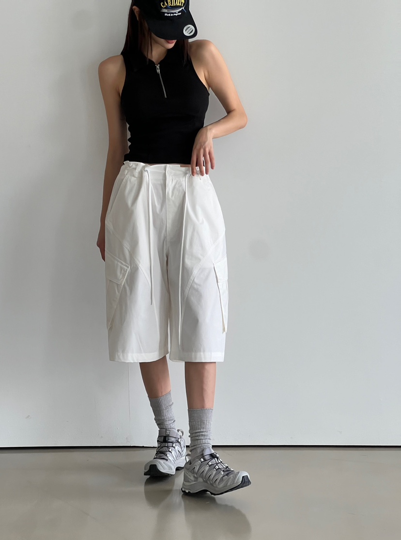 ANOTHER AVENUE韓國直郵女士新品推薦熱賣24秋夏吊帶背心拉鏈ANOTHER AVENUE吊帶/背心