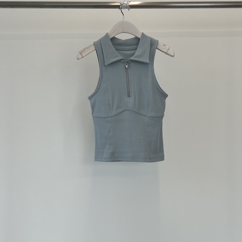 ANOTHER AVENUE韓國直郵女士新品推薦熱賣24秋夏吊帶背心拉鏈ANOTHER AVENUE吊帶/背心