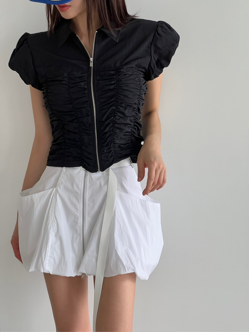 ANOTHER AVENUE韓國直郵東大門實拍女裝新品熱賣24秋夏短裙ANOTHER AVENUE短裙