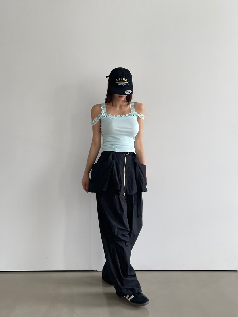 ANOTHER AVENUE韓國直郵東大門實拍女裝新品熱賣24秋夏短裙ANOTHER AVENUE短裙