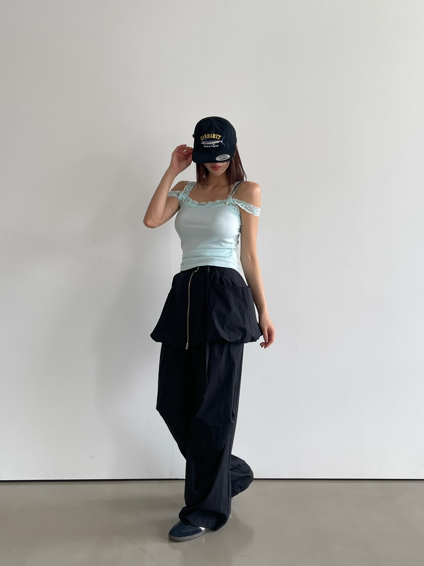 ANOTHER AVENUE韓國直郵東大門實拍女裝新品熱賣24秋夏短裙ANOTHER AVENUE短裙