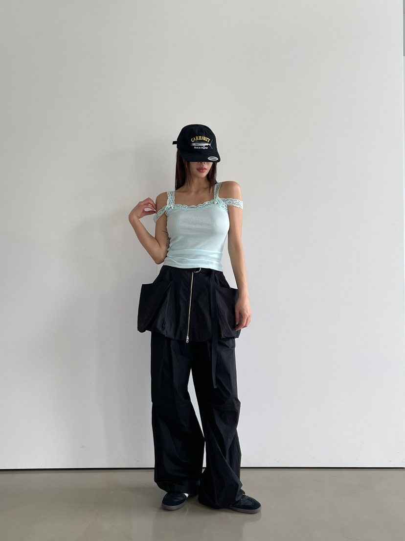 ANOTHER AVENUE韓國直郵東大門實拍女裝新品熱賣24秋夏短裙ANOTHER AVENUE短裙