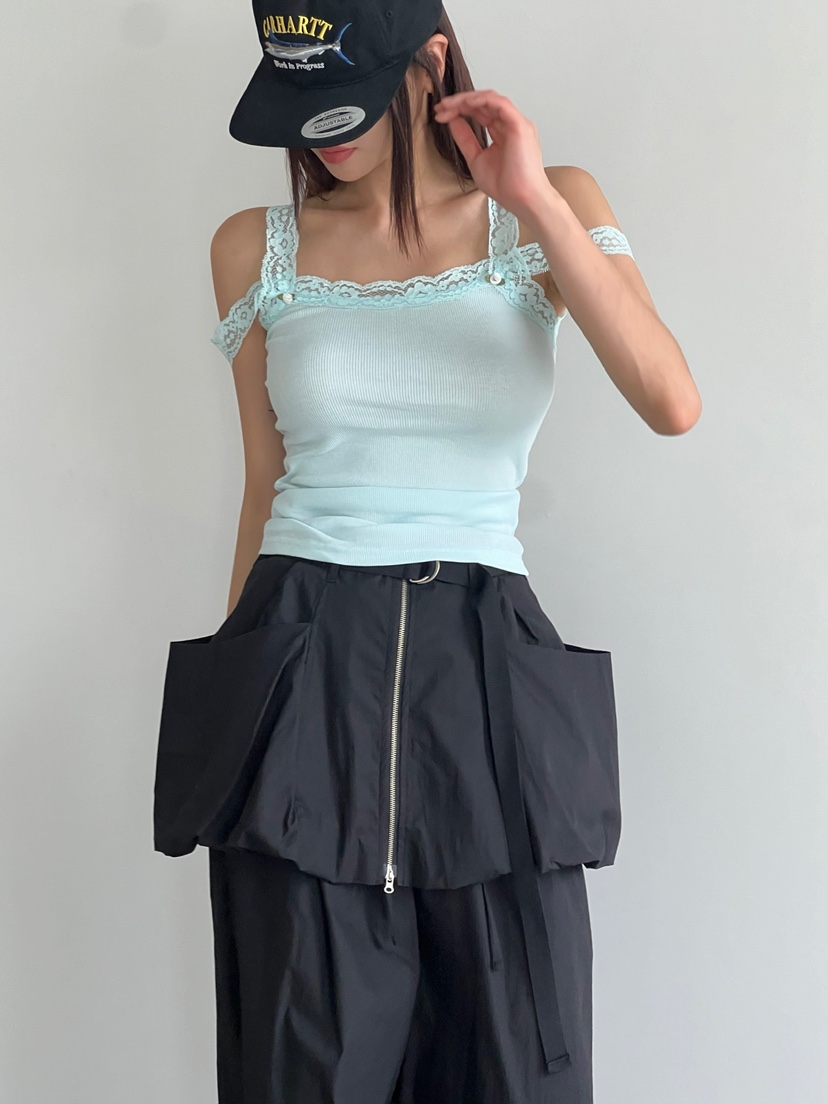 ANOTHER AVENUE韓國直郵東大門實拍女裝新品熱賣24秋夏短裙ANOTHER AVENUE短裙