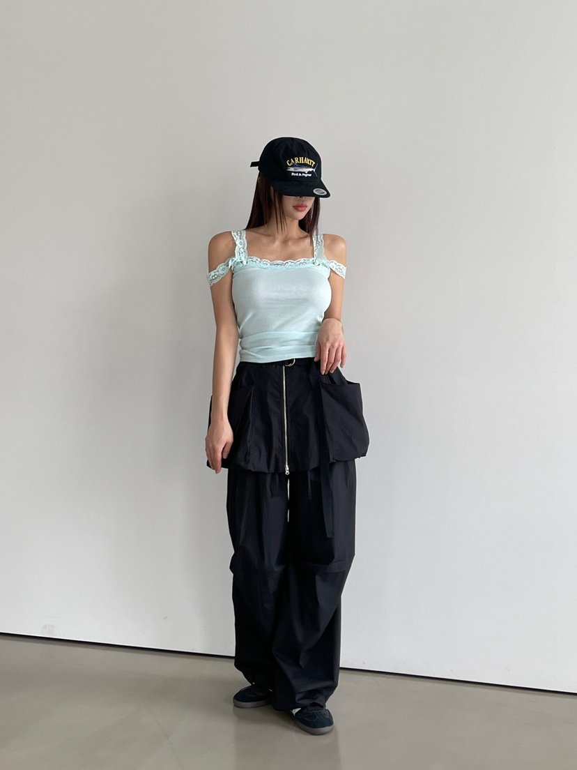 ANOTHER AVENUE韓國直郵東大門實拍女裝新品熱賣24秋夏短裙ANOTHER AVENUE短裙