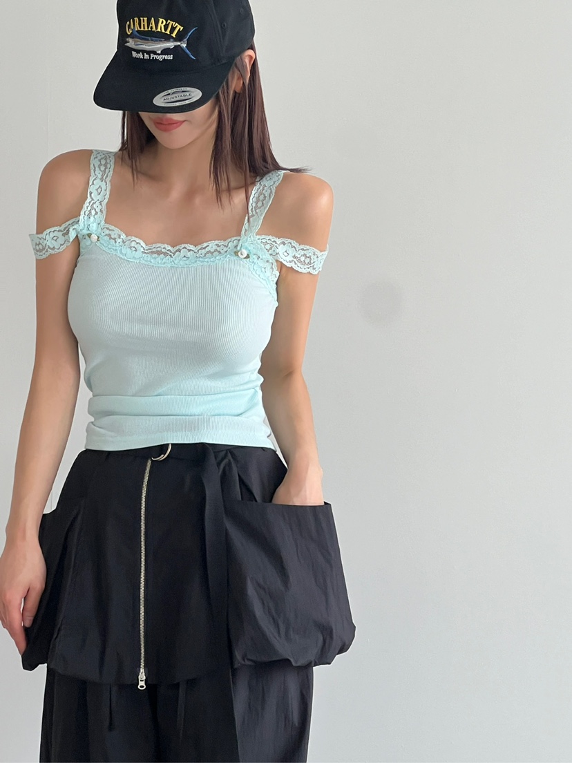 ANOTHER AVENUE韓國直郵東大門實拍女裝新品熱賣24秋夏短裙ANOTHER AVENUE短裙