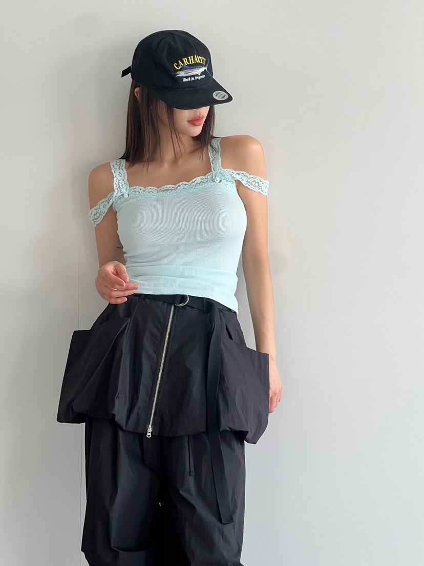 ANOTHER AVENUE韓國直郵東大門實拍女裝新品熱賣24秋夏短裙ANOTHER AVENUE短裙