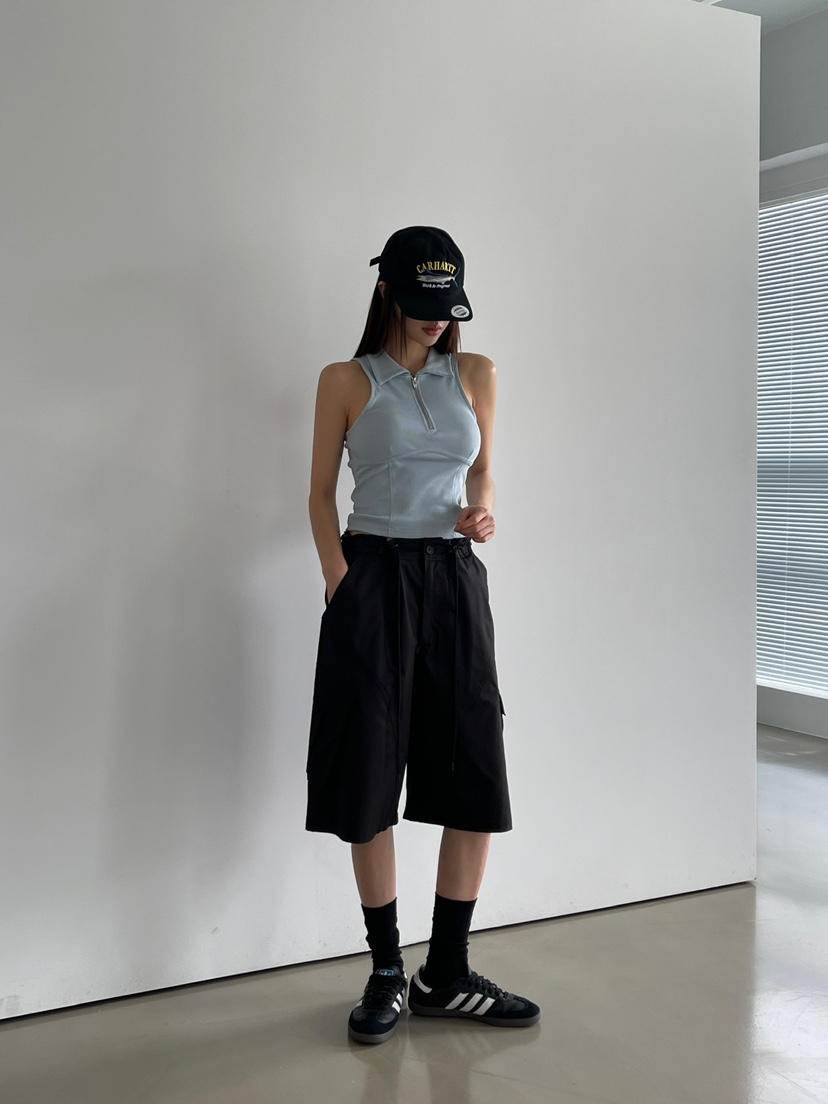 ANOTHER AVENUE韓國直郵東大門代購女士新品真品24秋夏短褲工裝ANOTHER AVENUE短褲