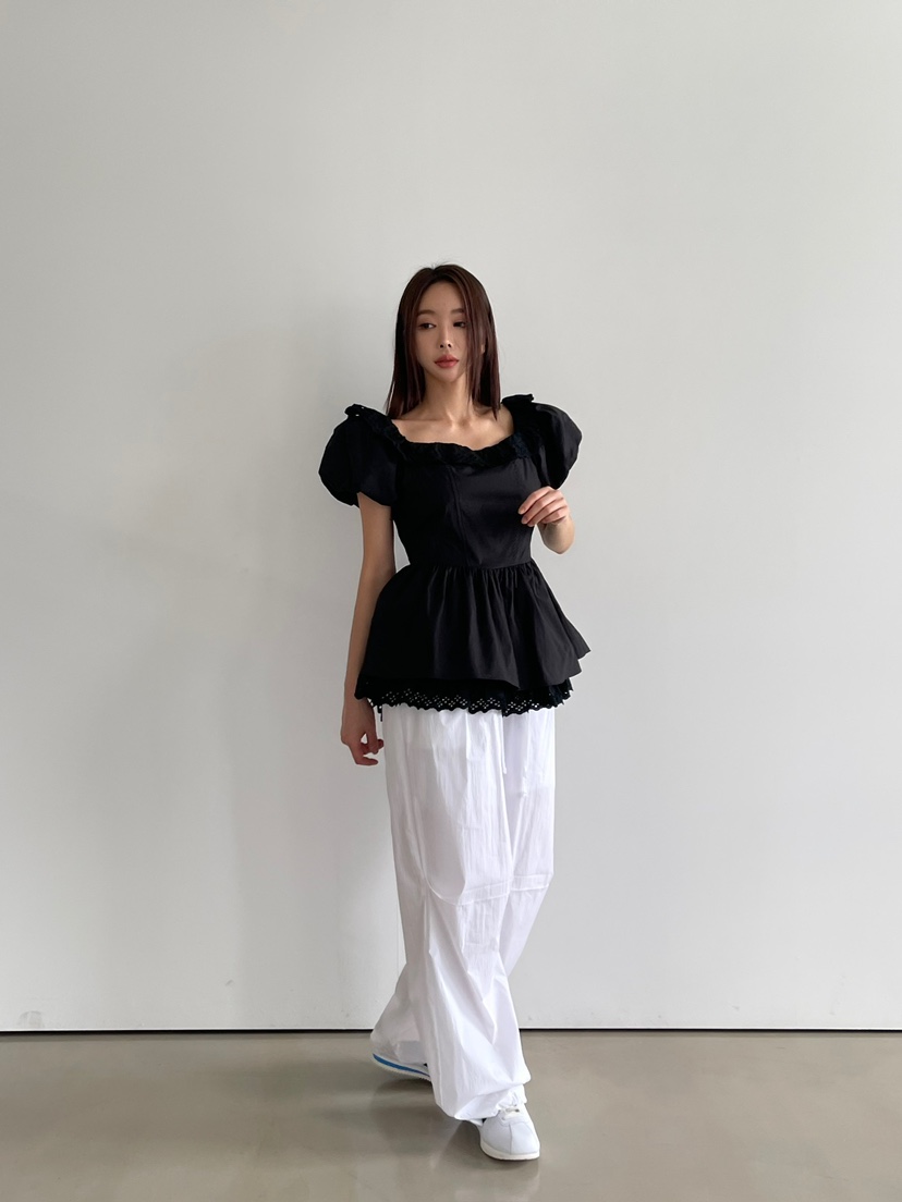 ANOTHER AVENUE韓國直郵東大門實拍女士新款休閑襯衫蕾絲衫ANOTHER AVENUE襯衫/蕾絲衫