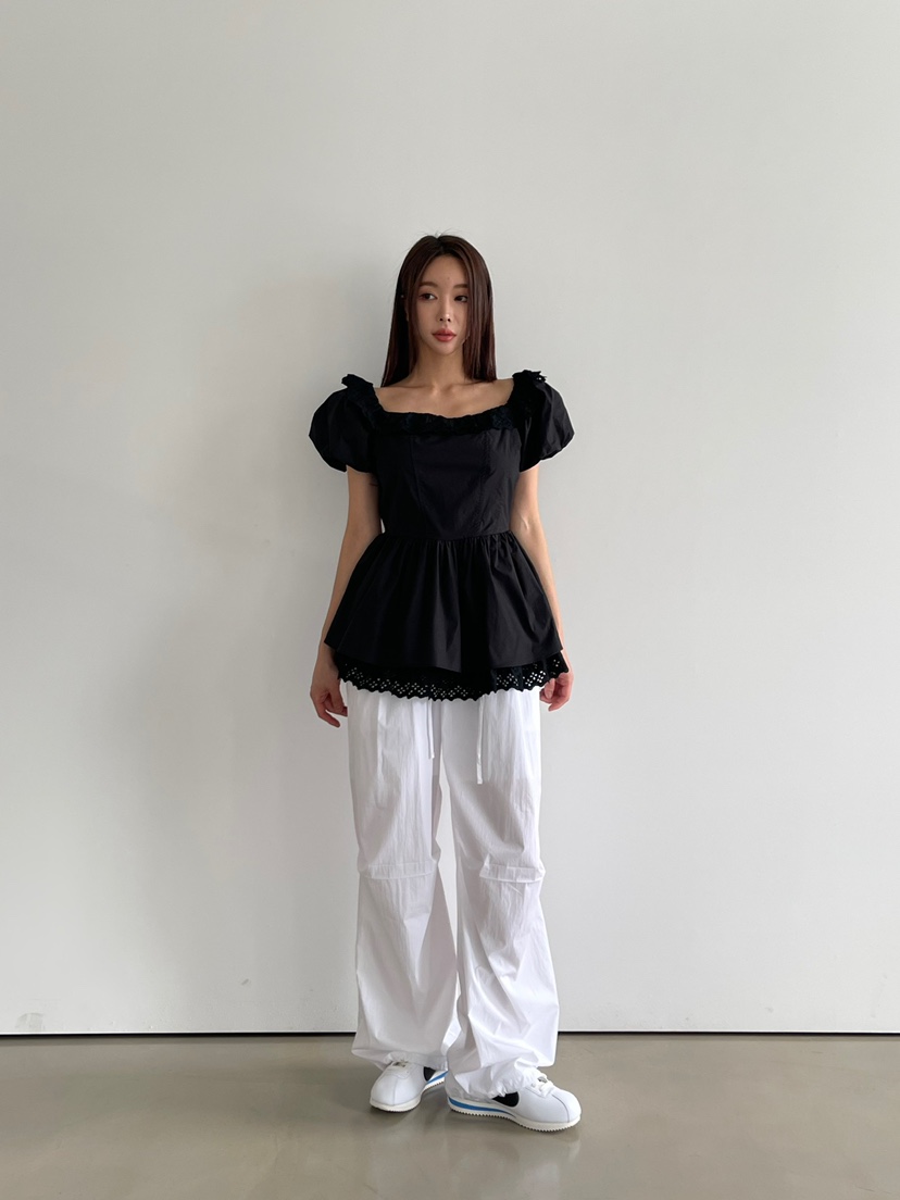 ANOTHER AVENUE韓國直郵東大門實拍女士新款休閑襯衫蕾絲衫ANOTHER AVENUE襯衫/蕾絲衫