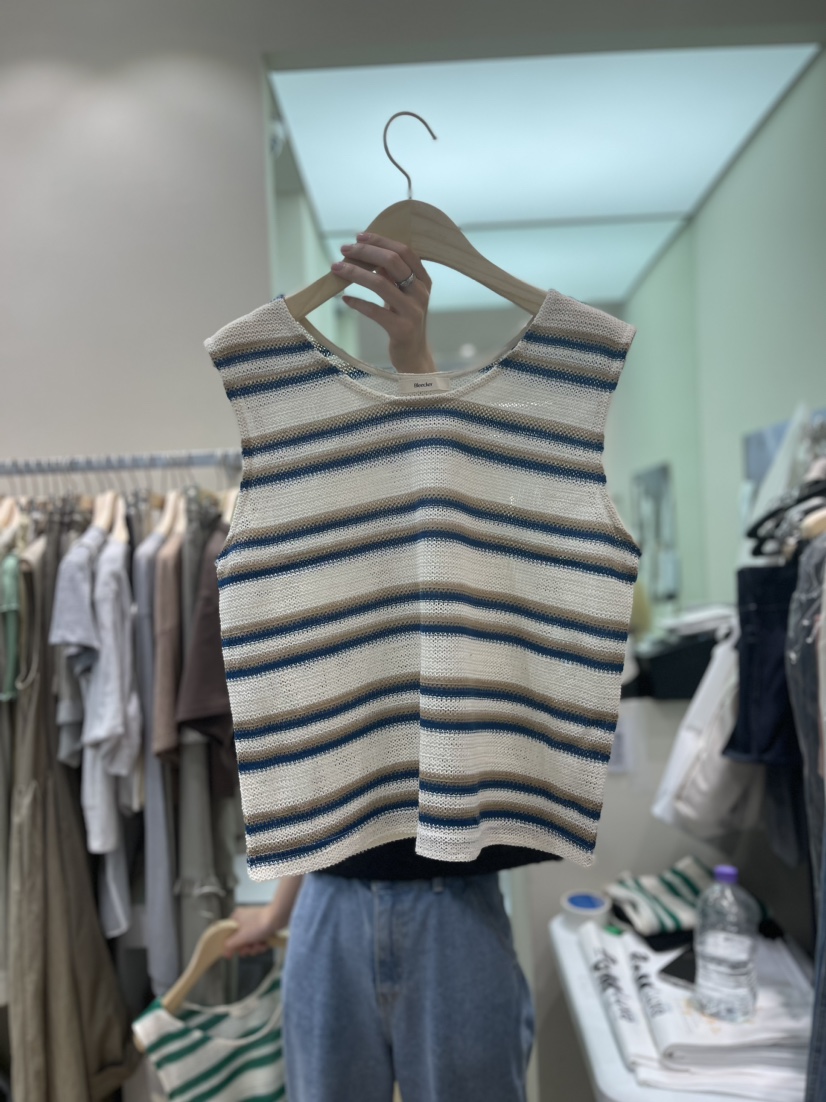 BLEECKER韓國直郵東大門實拍女裝新款推薦24秋夏吊帶背心BLEECKER吊帶/背心圖色3