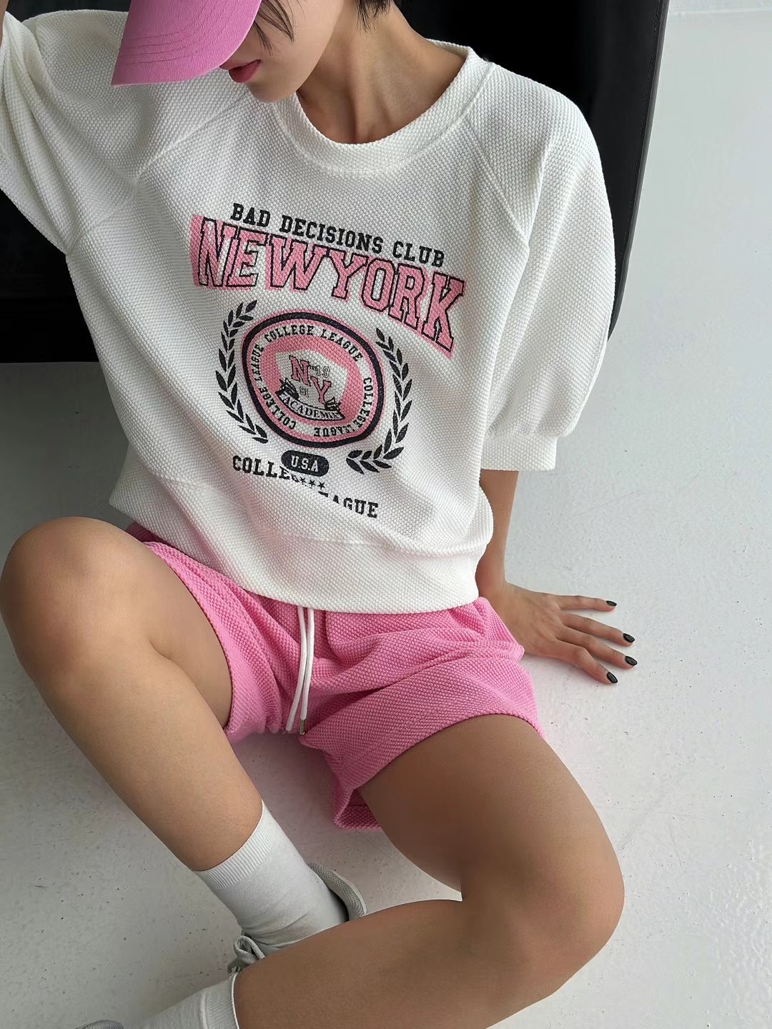 COOL CAT韓國直郵東大門實拍女裝新品真品熱賣職業人氣衛衣OBLANC衛衣圖色2