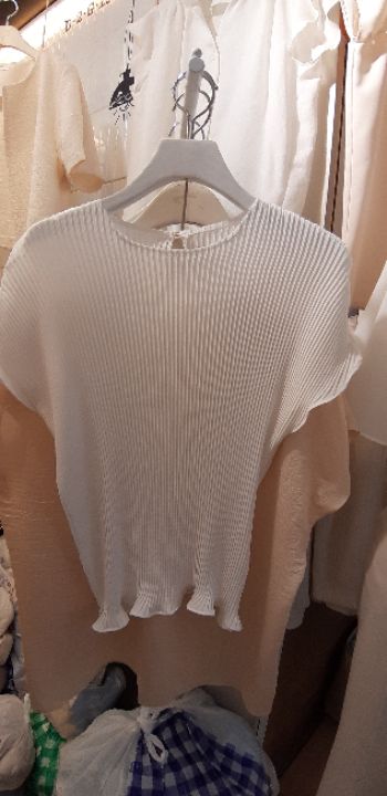 DAILY PROJECT韓國直郵東大門代購女裝新品24秋夏T恤褶皺DAILY PROJECTT恤