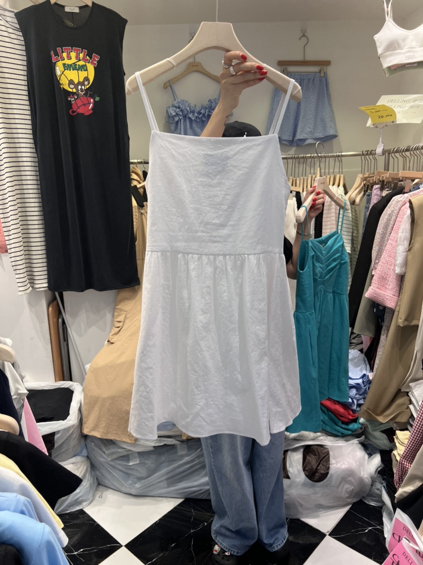 DELLING韓國直郵東大門代購女裝新款推薦休閑熱賣真品連衣裙DELLING連衣裙