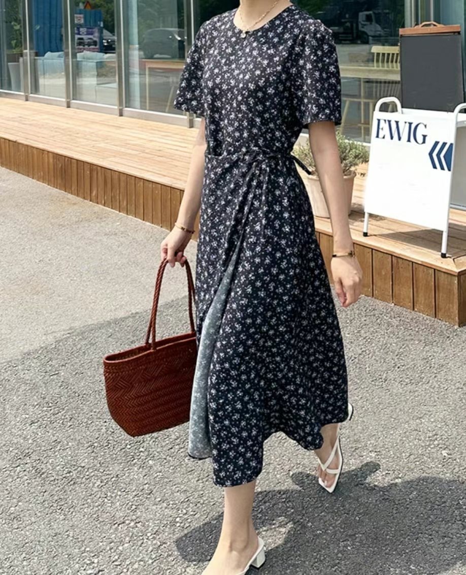 i hour韓國直郵東大門代購女裝新品時尚人氣24春夏連衣裙i hour連衣裙圖色2