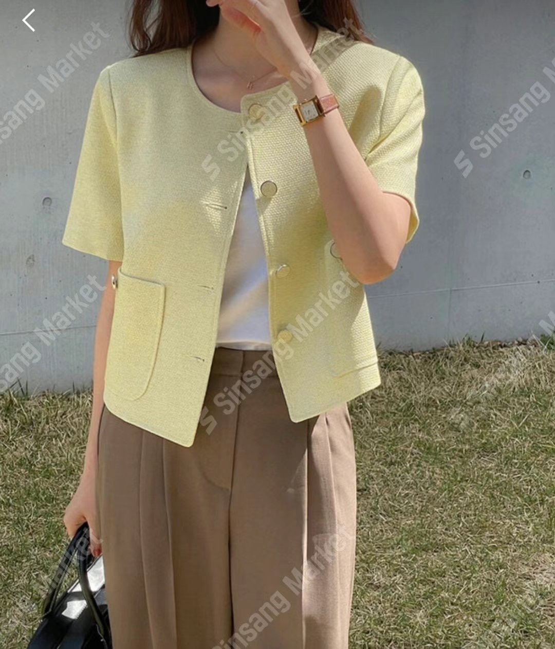 i hour韓國直郵東大門代購女裝新品職業熱賣人氣休閑推薦夾克i hour夾克圖色2