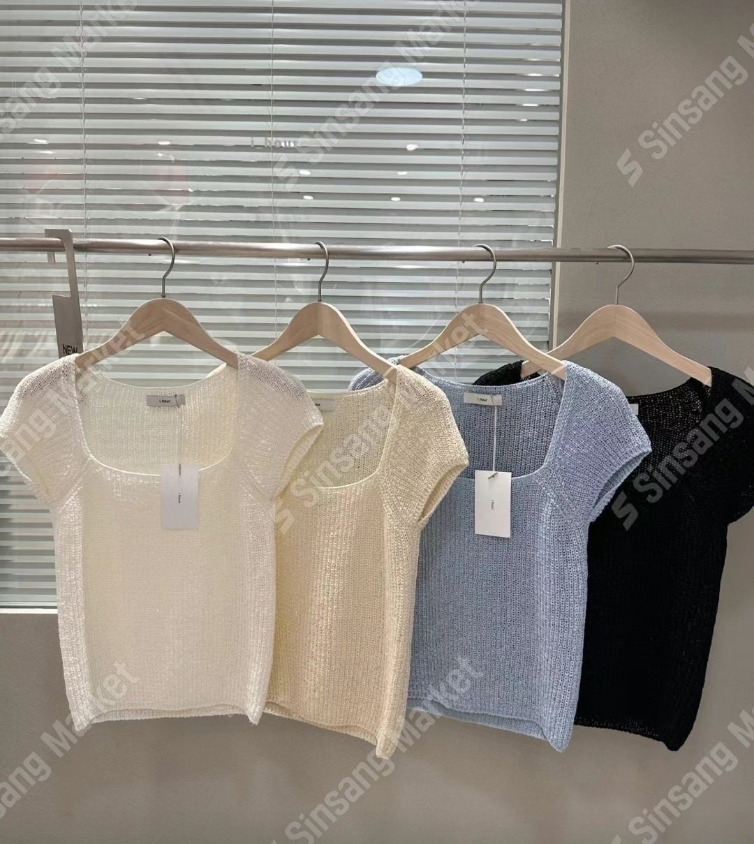 i hour韓國直郵東大門實拍女裝新品真品時尚休閑推薦針織衫i hour針織衫圖色4左四色