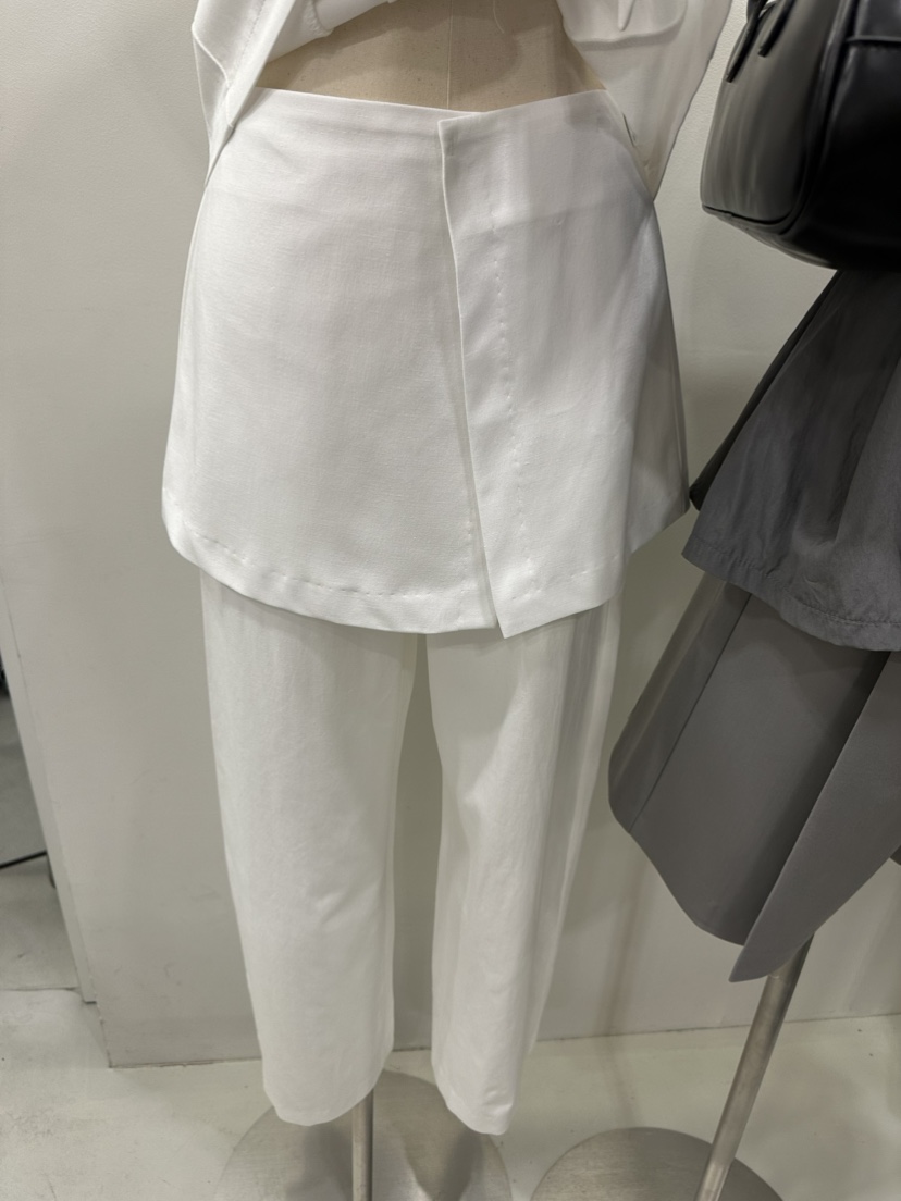 La vie韓國直郵東大門代購女裝新款休閑推薦熱賣24春夏裙褲FAVOR-P裙褲圖色1