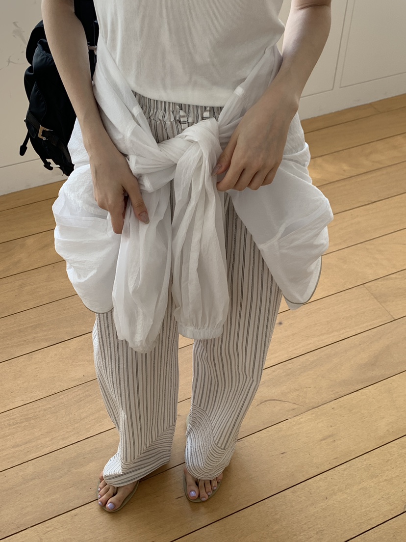 LOGARDEN直郵韓國代購女裝新款熱賣推薦休閑24春夏休閑褲LO GARDEN休閑褲