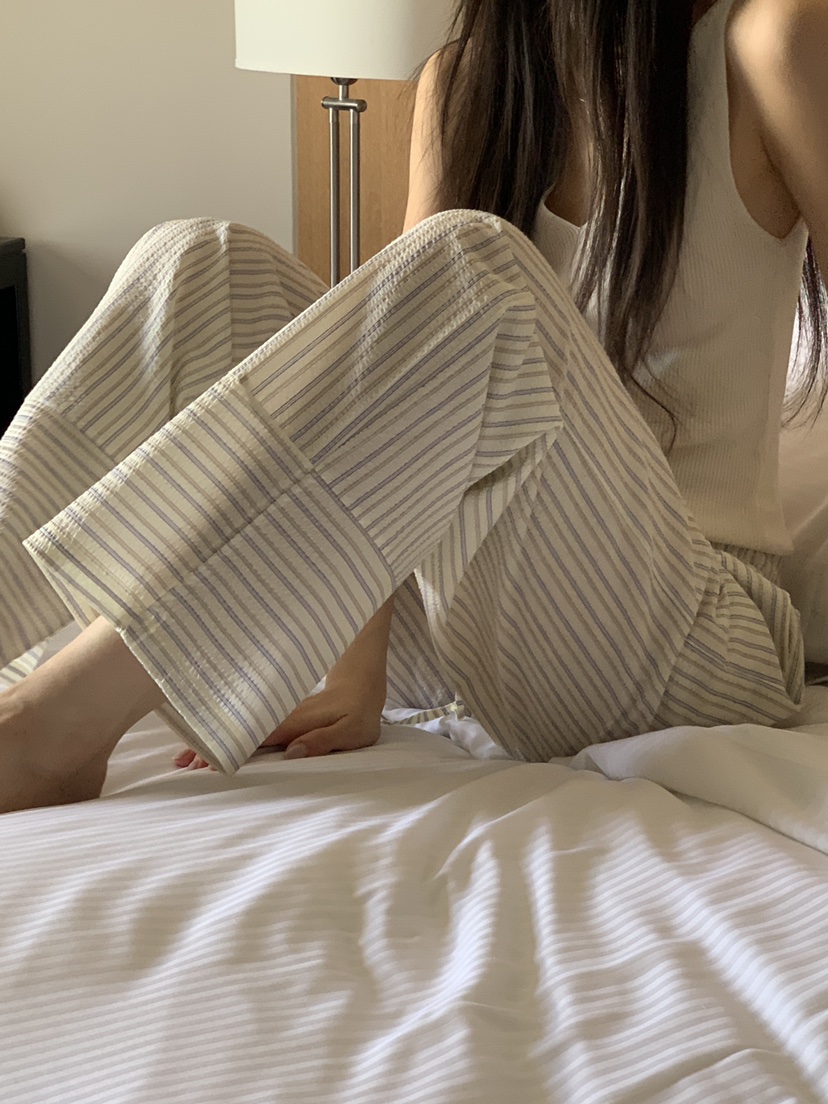 LOGARDEN直郵韓國代購女裝新款熱賣推薦休閑24春夏休閑褲LO GARDEN休閑褲
