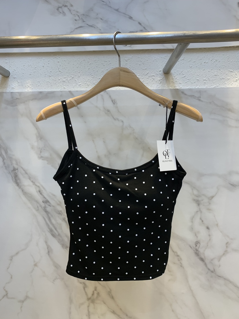 OLIVE TrEE韓國直郵東大門實拍女裝新款24春夏時尚吊帶背心OLIVE TrEE吊帶/背心圖色2
