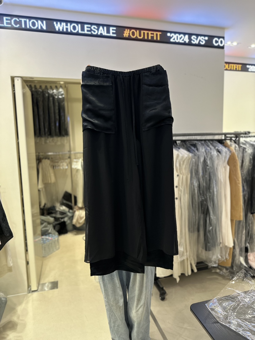 OUTFIT直郵韓國代購女裝新品推薦時尚真品熱賣24春夏休閑褲OUTFIT休閑褲圖色2