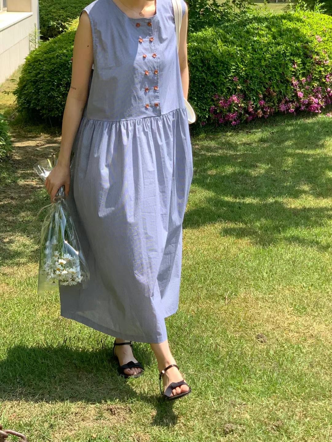 SECOND DRESS-세컨드레스-OT韓國直郵東大門代購女裝新款時尚連衣裙SECOND DRESS連衣裙圖色1