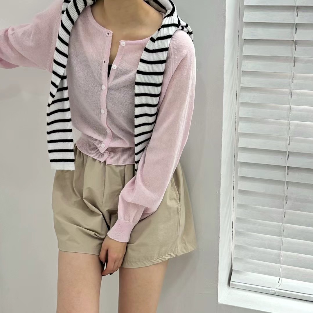 VIVAGLAM-비바글램-T韓國直郵東大門實拍女士新品24秋夏針織衫VIVAGLAM針織衫圖色4