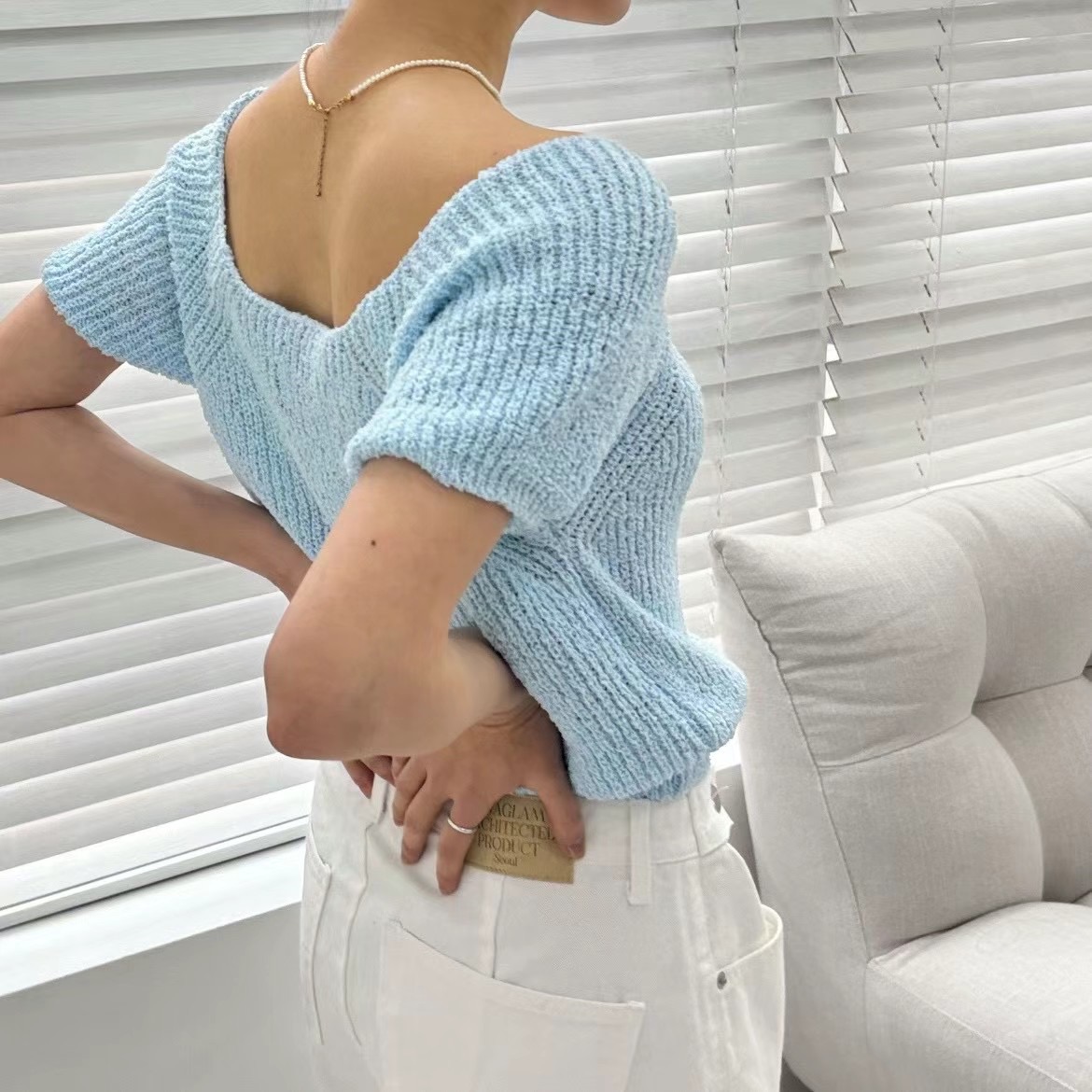 VIVAGLAM-비바글램-T韓國直郵東大門代購女裝新品真品針織衫VIVAGLAM針織衫