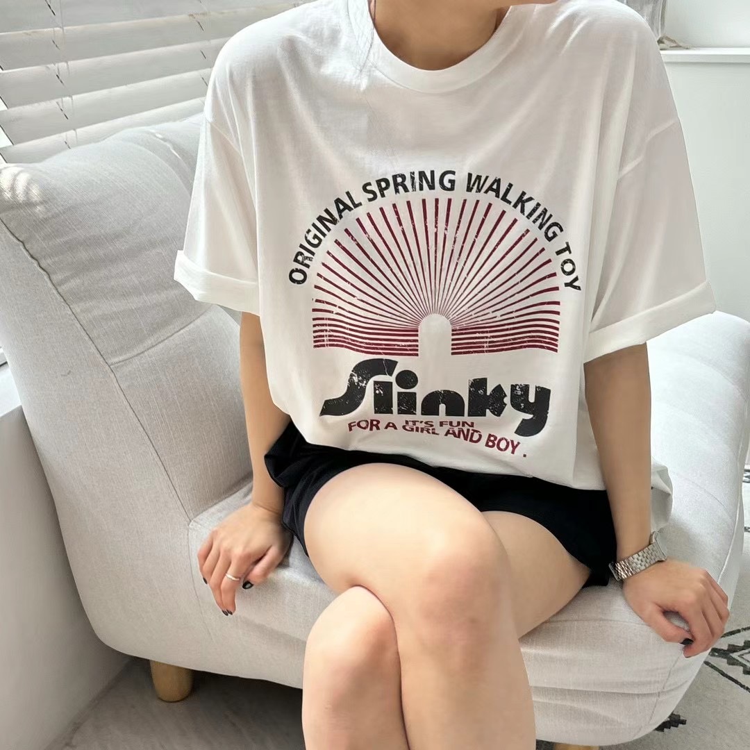 VIVAGLAM-비바글램-T直郵韓國代購女裝新品休閑24秋夏T恤VIVAGLAMT恤圖色2