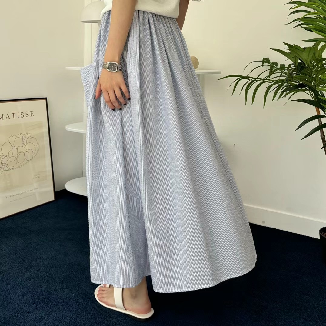 VIVAGLAM-비바글램-T韓國直郵東大門代購女裝新品24秋夏長裙VIVAGLAM長裙