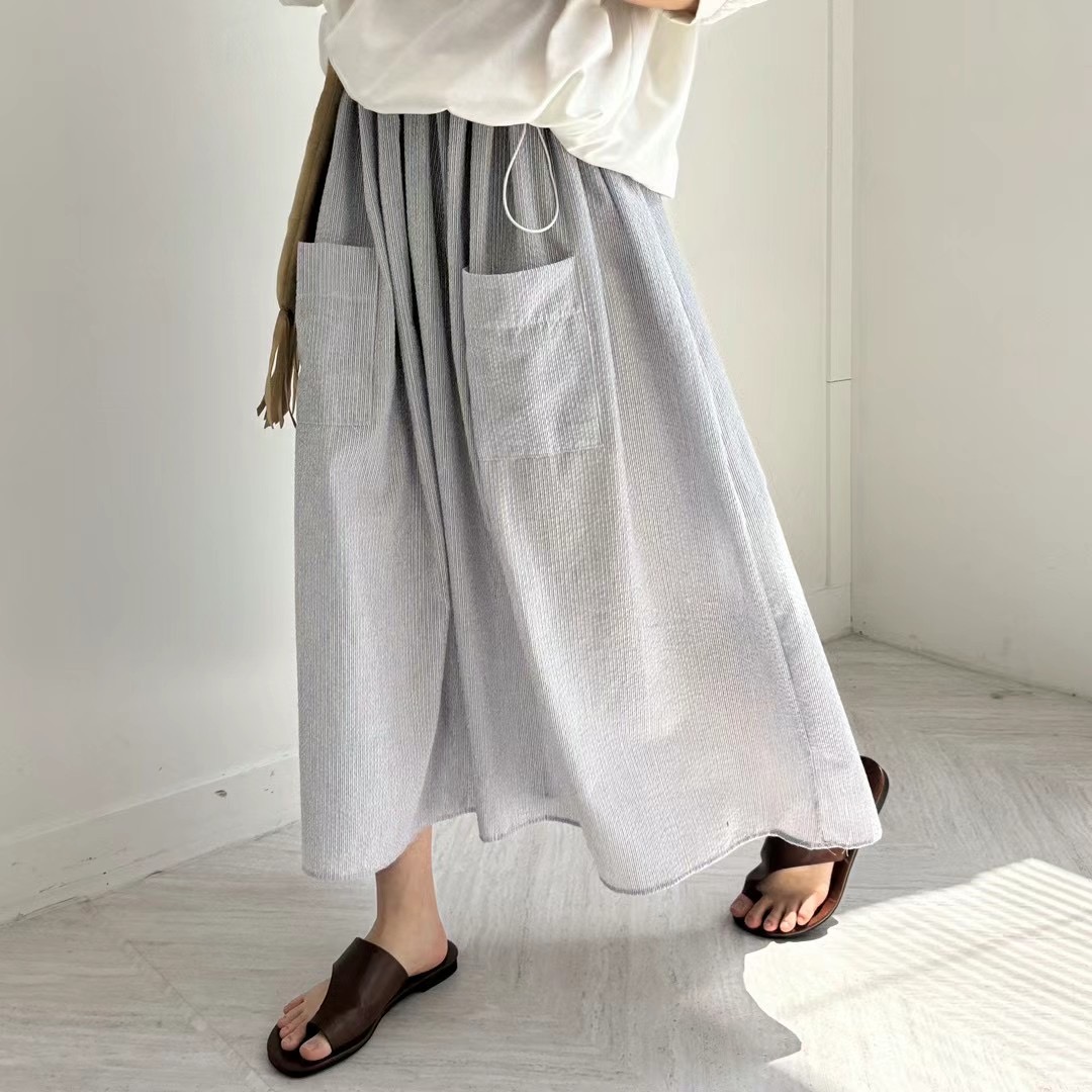 VIVAGLAM-비바글램-T韓國直郵東大門代購女裝新品24秋夏長裙VIVAGLAM長裙圖色1