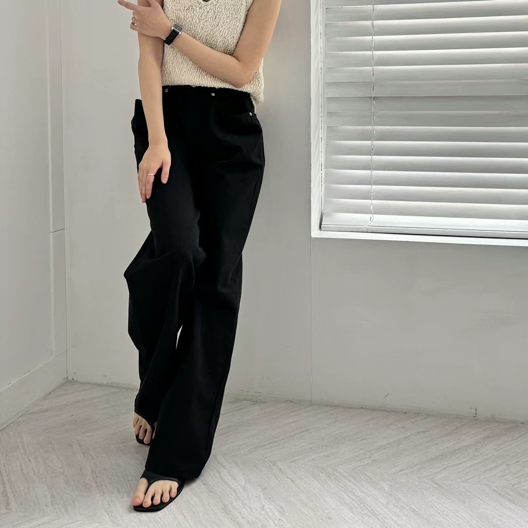 VIVAGLAM-비바글램-T韓國直郵女士新款真品24秋夏休閑褲VIVAGLAM休閑褲圖色3