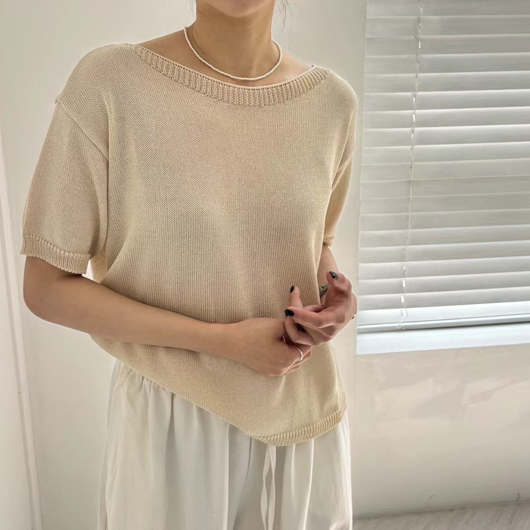 VIVAGLAM-비바글램-T韓國直郵東大門代購女士新款24秋夏針織衫VIVAGLAM針織衫圖色3
