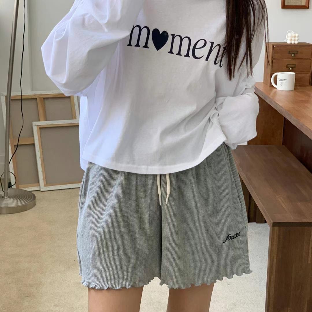 BLUSHER直郵韓國代購女裝新款時尚職業24秋夏推薦熱賣短褲BLUSHER短褲圖色2