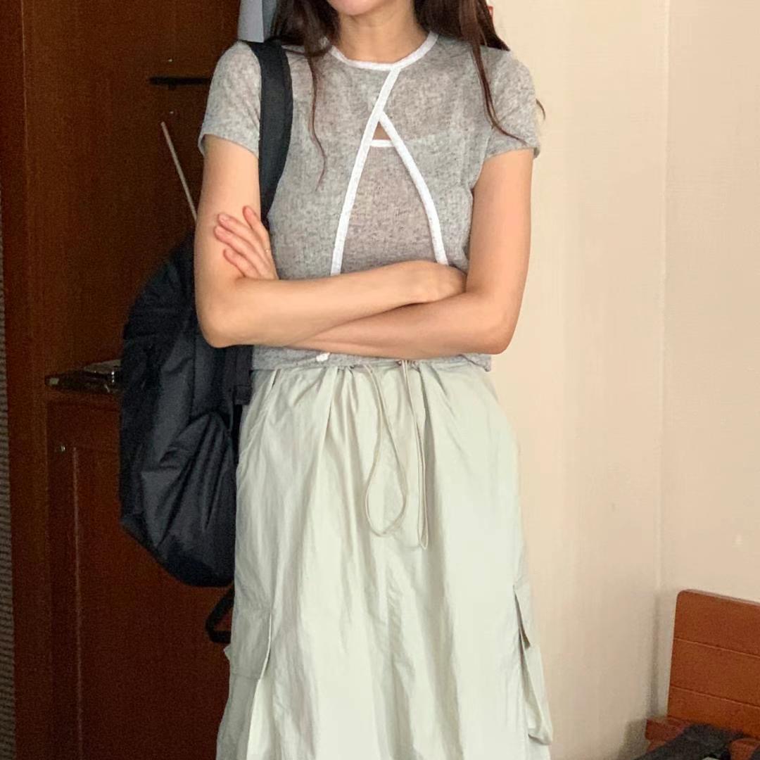 BLUSHER韓國直郵女裝新款休閑真品推薦熱賣24秋夏時尚套裝BLUSHER套裝