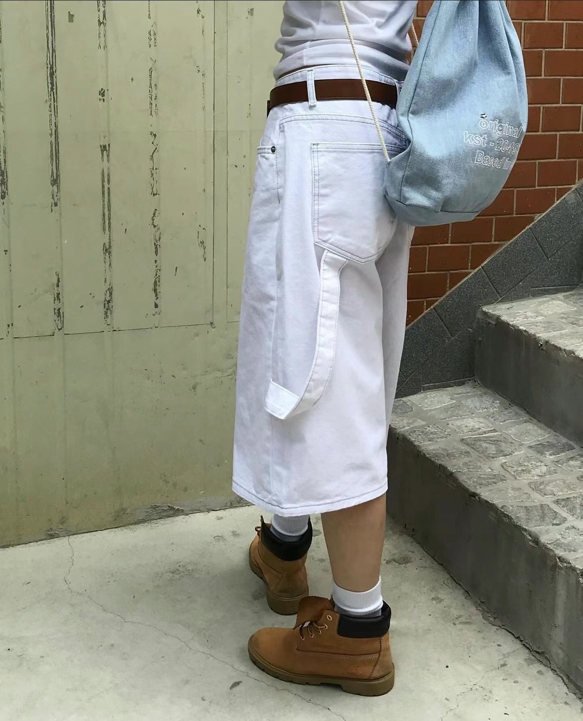 DOUBLE韓國直郵東大門代購女裝新款24秋夏人氣推薦時尚短褲DOUBLE短褲
