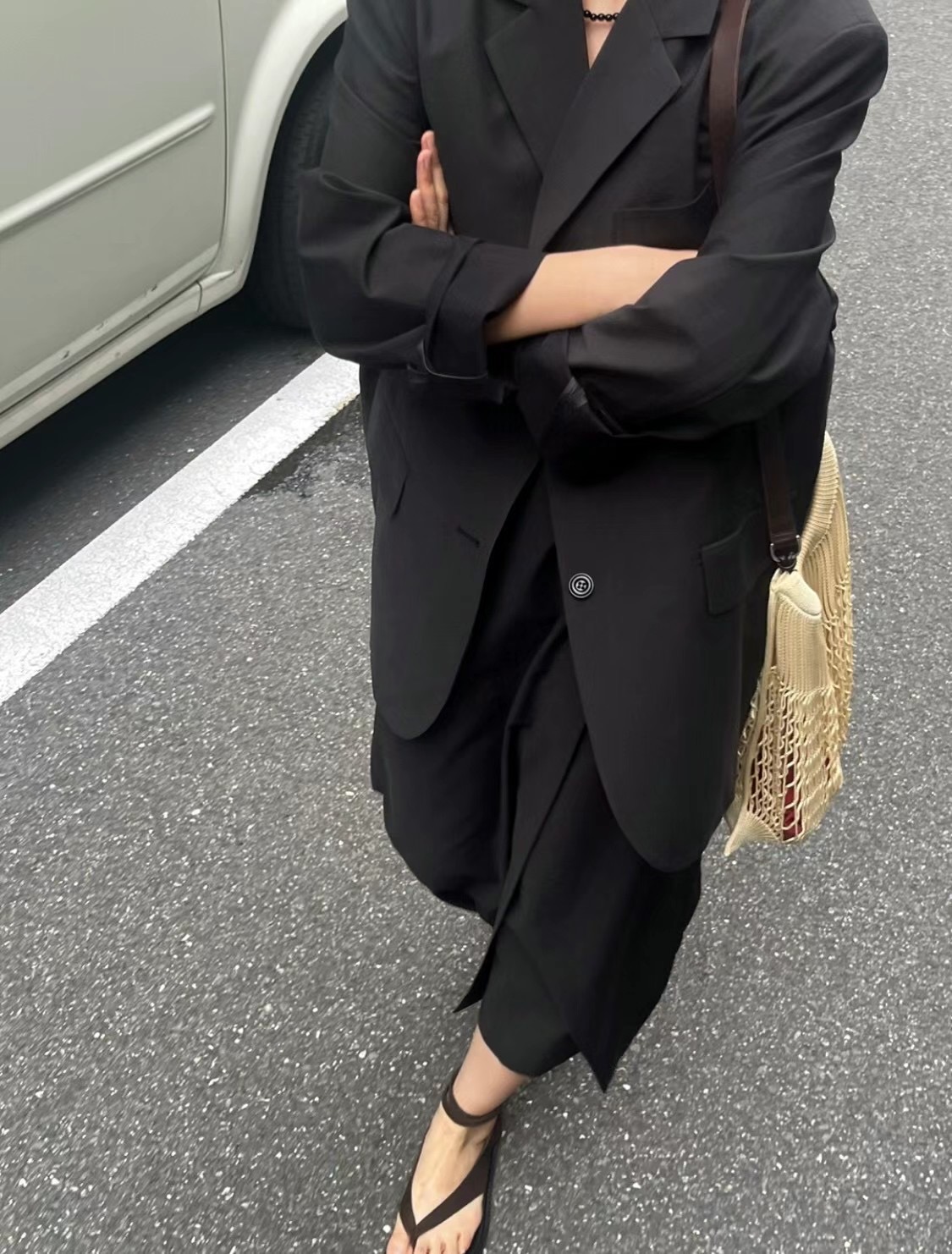Le vral韓國直郵東大門代購女裝新品人氣24春夏時尚夾克AND夾克圖色3