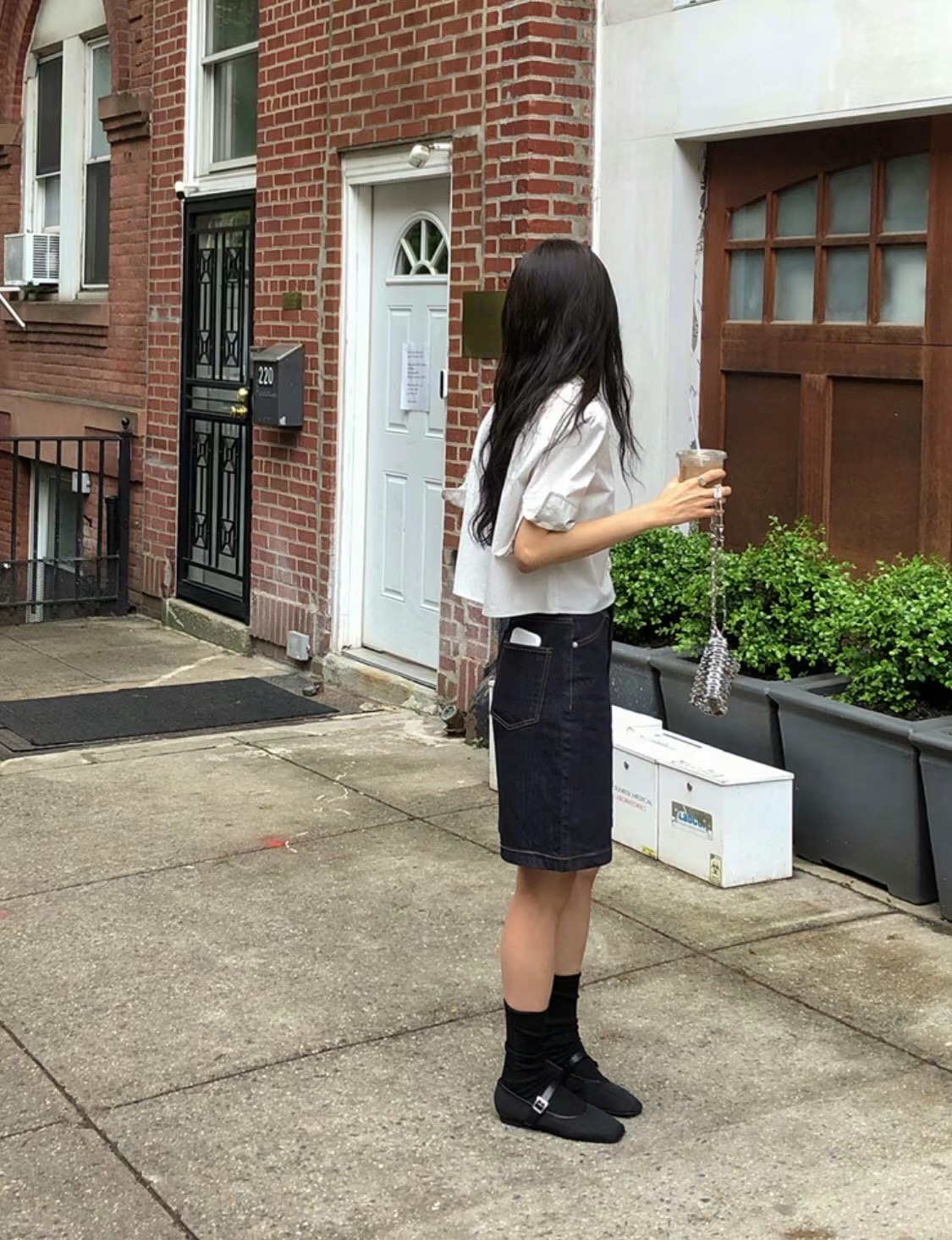 Le vral韓國直郵東大門代購女裝新品職業24春夏熱賣連衣裙Le vral連衣裙