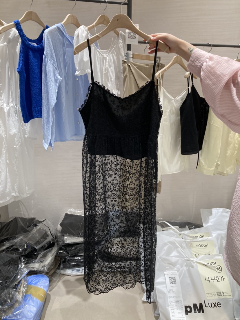 ROUGH韓國直郵女裝新品休閑熱賣推薦真品人氣時尚職業連衣裙ROUGH連衣裙圖色2