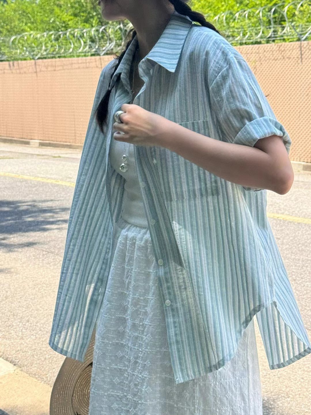 There’s韓國直郵東大門代購女裝新品熱賣推薦休閑襯衫蕾絲衫There’s襯衫/蕾絲衫