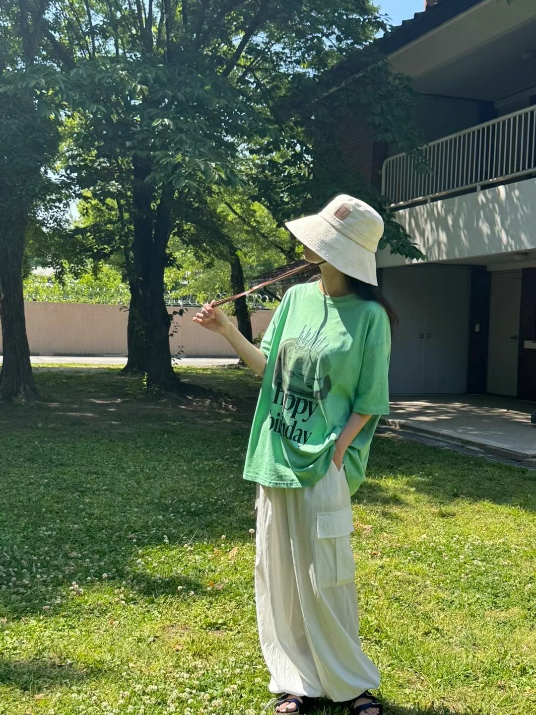 There’s韓國直郵女裝新品休閑時尚人氣推薦職業真品休閑褲There’s休閑褲