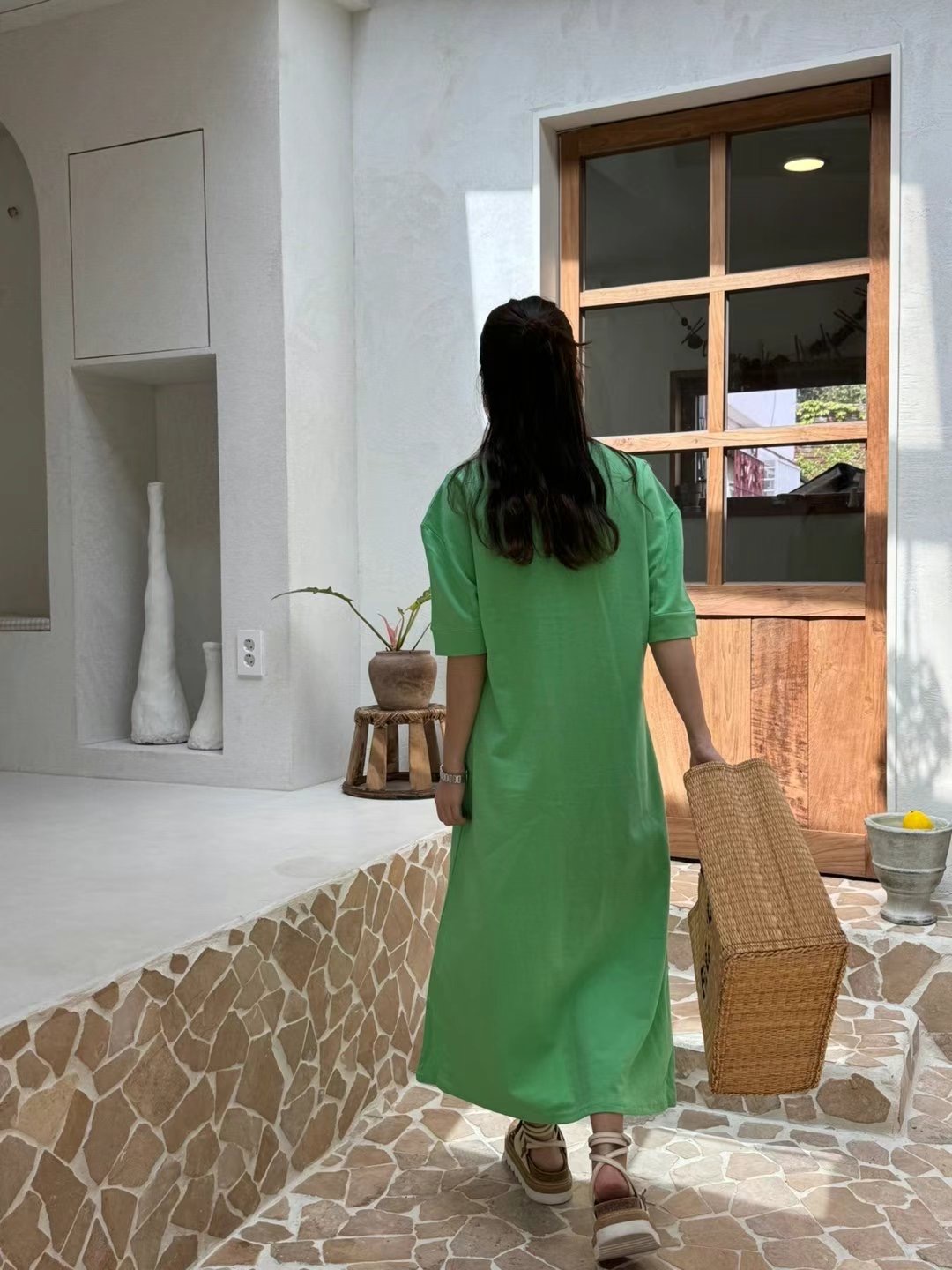 There’s韓國直郵東大門實拍女裝新品休閑推薦職業人氣連衣裙There’s連衣裙