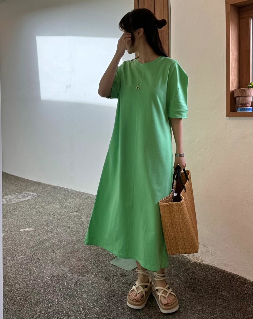 There’s韓國直郵東大門實拍女裝新品休閑推薦職業人氣連衣裙There’s連衣裙圖色2