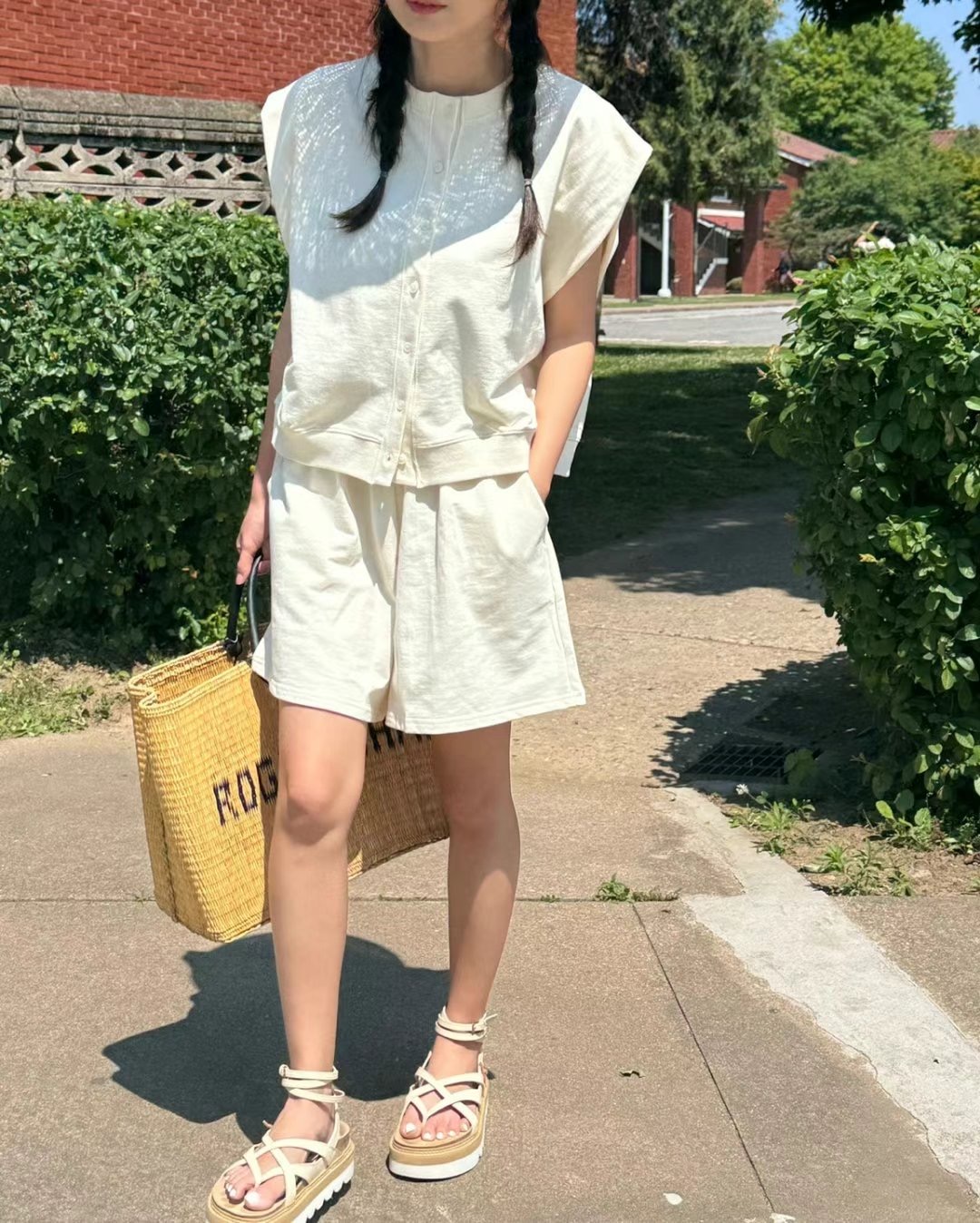 There’s韓國直郵女裝新品時尚熱賣職業推薦24春夏真品套裝There’s套裝圖色1