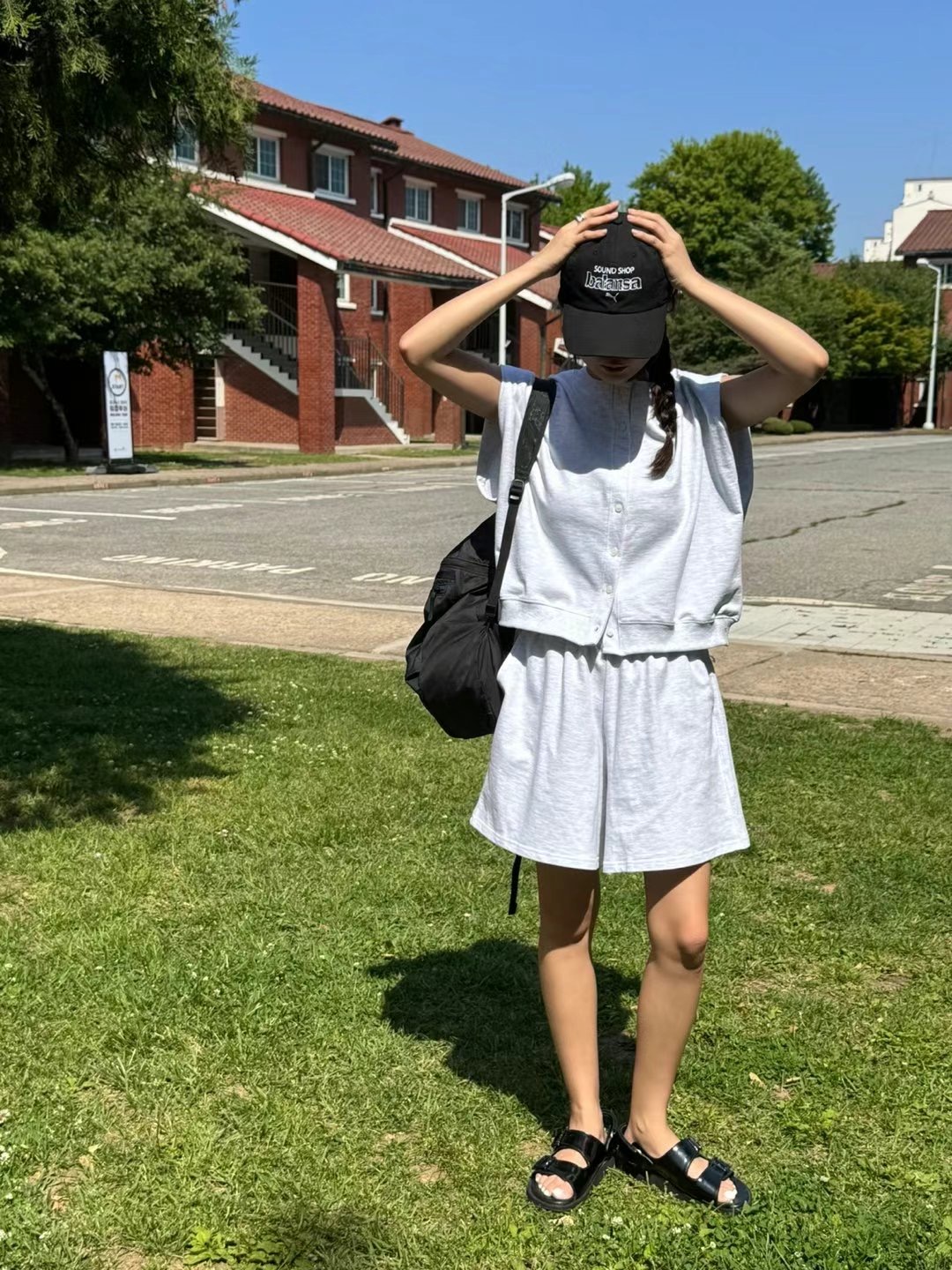 There’s韓國直郵女裝新品時尚熱賣職業推薦24春夏真品套裝There’s套裝圖色3